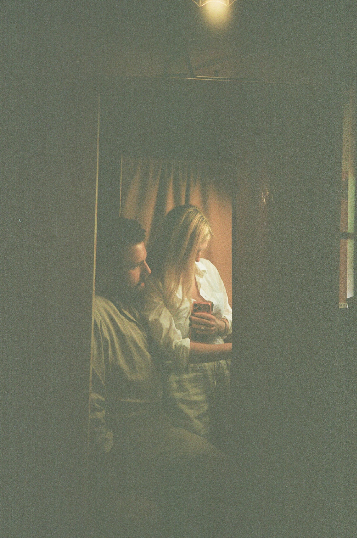 A quiet evening at home