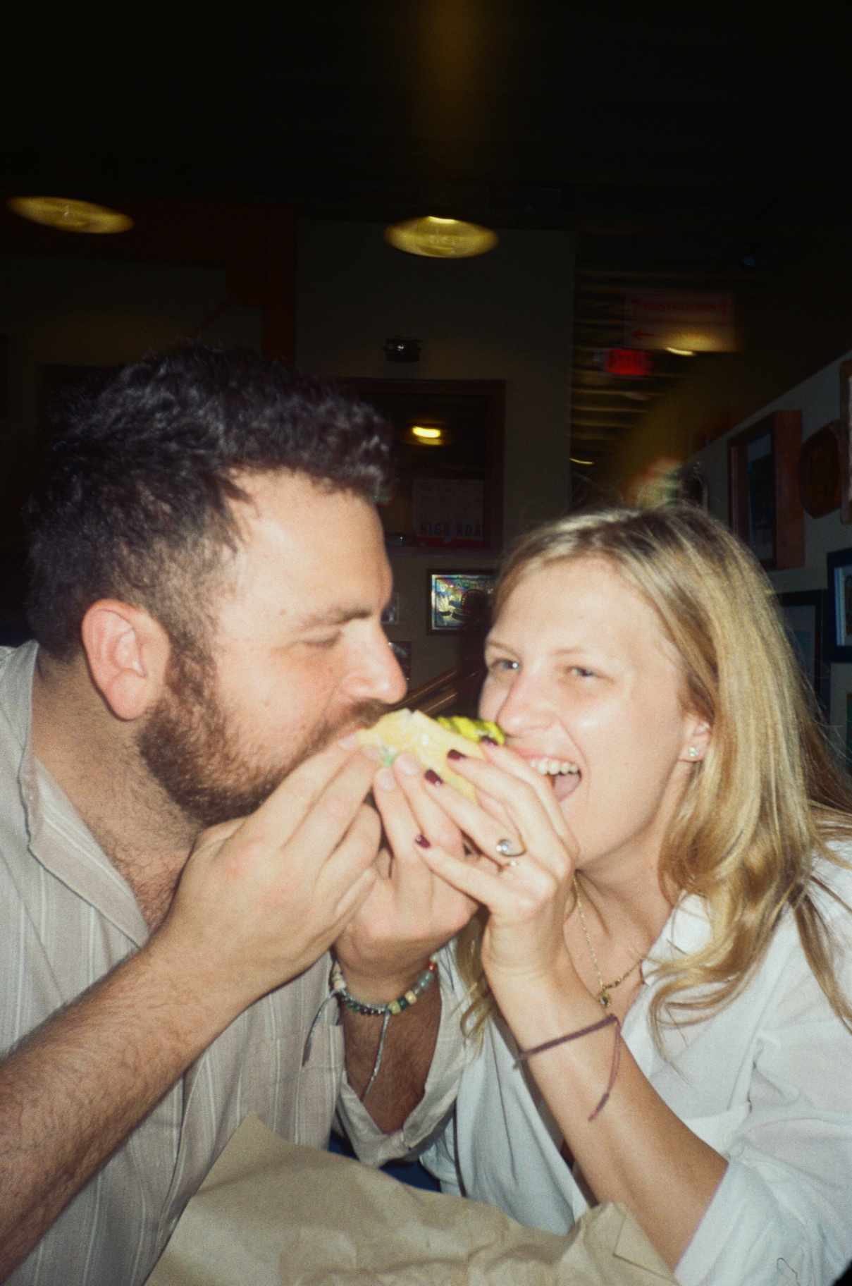 Sharing a bite